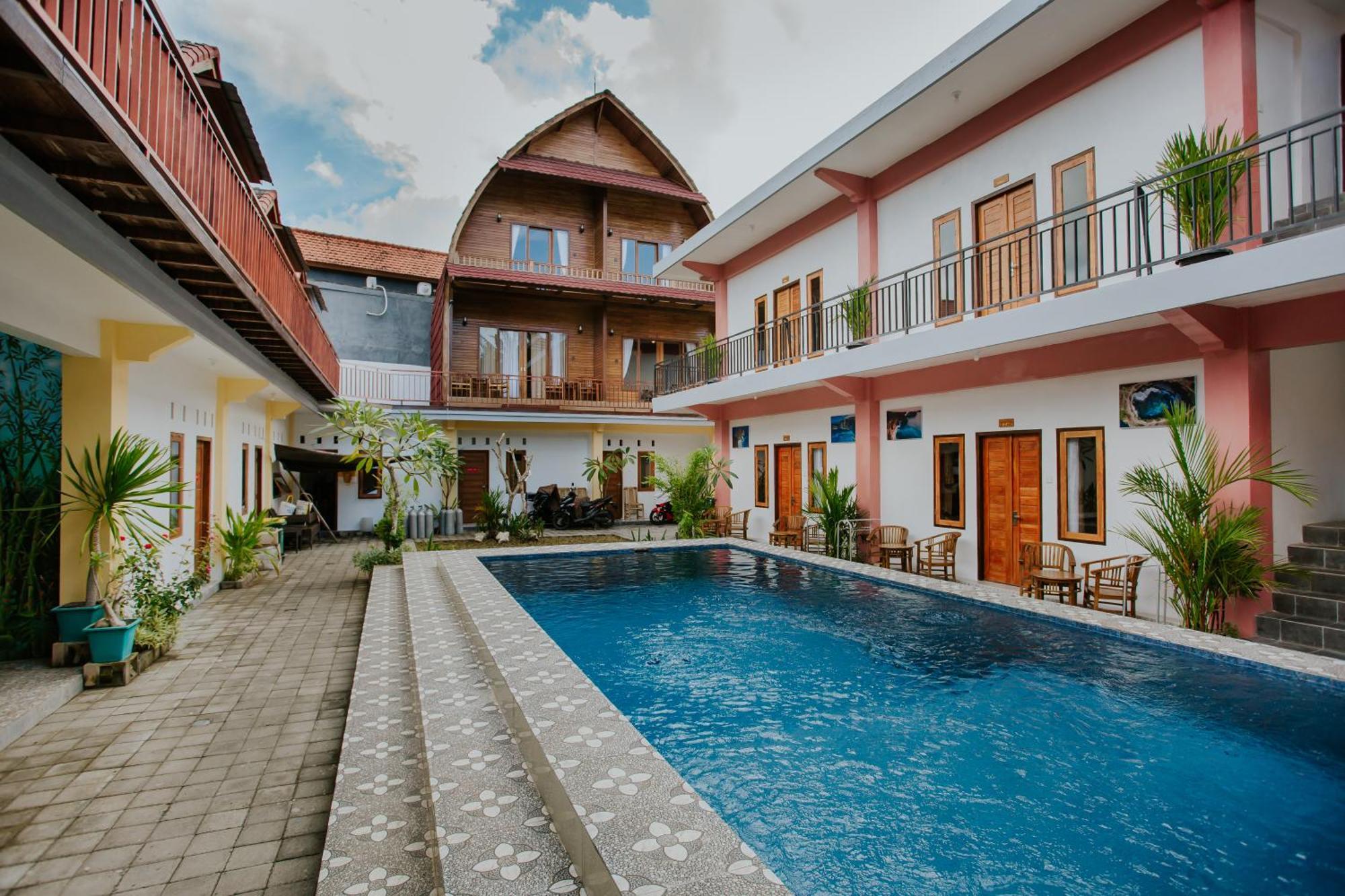Garuda Hostel & Accomodation Nusa Penida Toyapakeh Екстер'єр фото